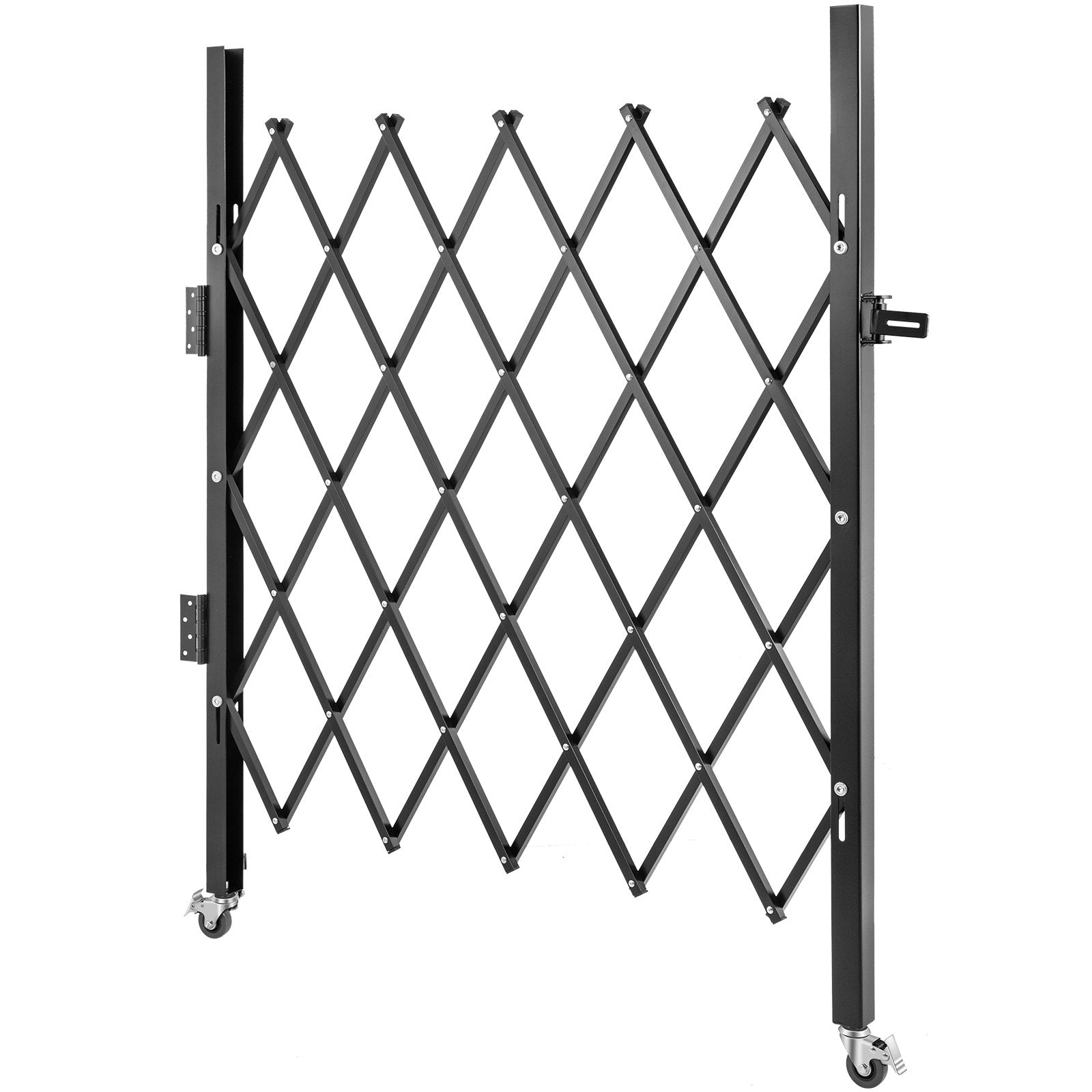 Single Folding Security Gate Folding Door Gate 37"W x 48"H Scissor Gate V952-SSFDMDM0.91X1.22MV0