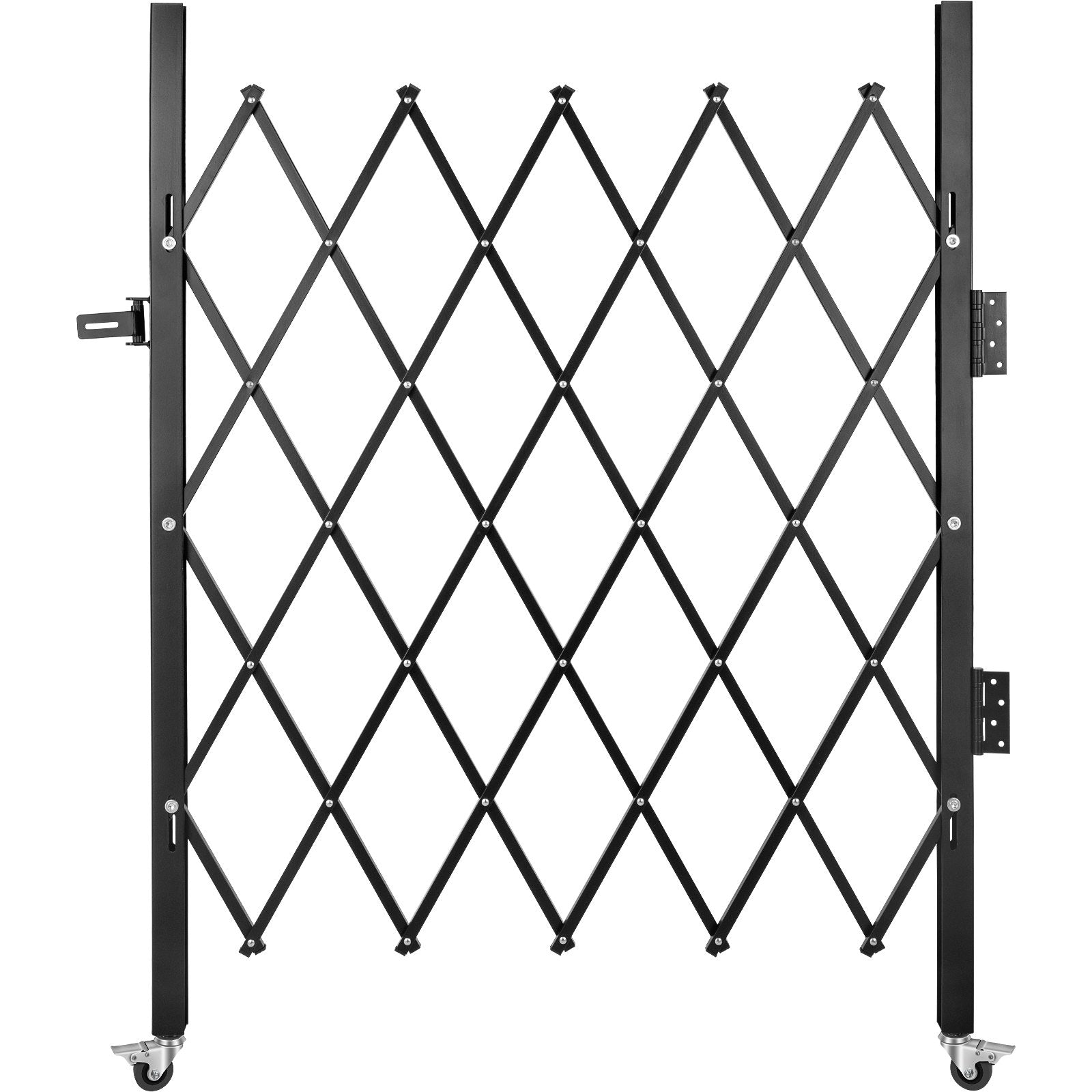 Single Folding Security Gate Folding Door Gate 37"W x 48"H Scissor Gate V952-SSFDMDM0.91X1.22MV0