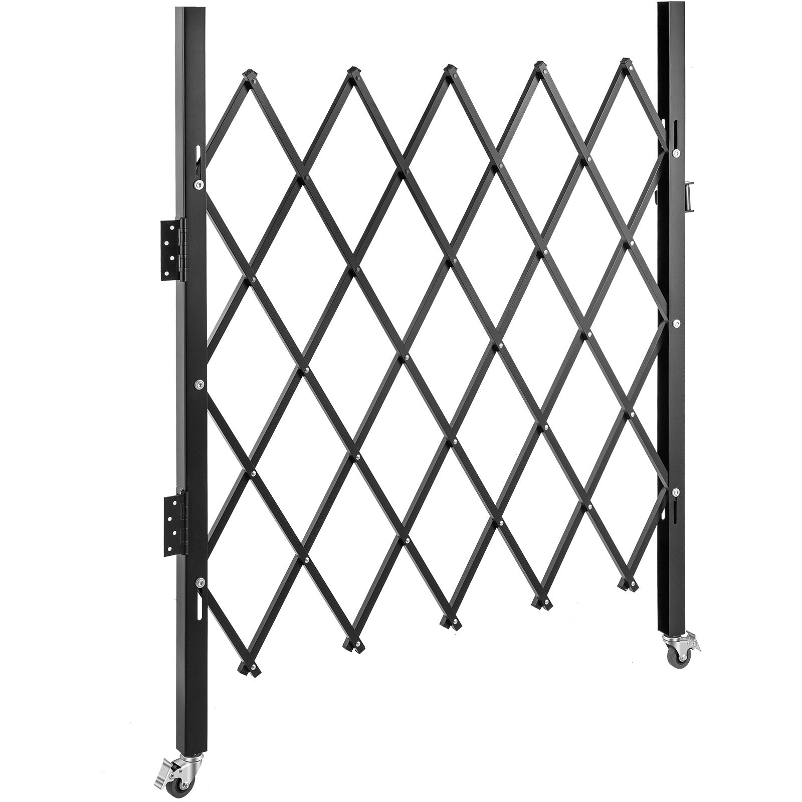 Single Folding Security Gate Folding Door Gate 37"W x 48"H Scissor Gate V952-SSFDMDM0.91X1.22MV0