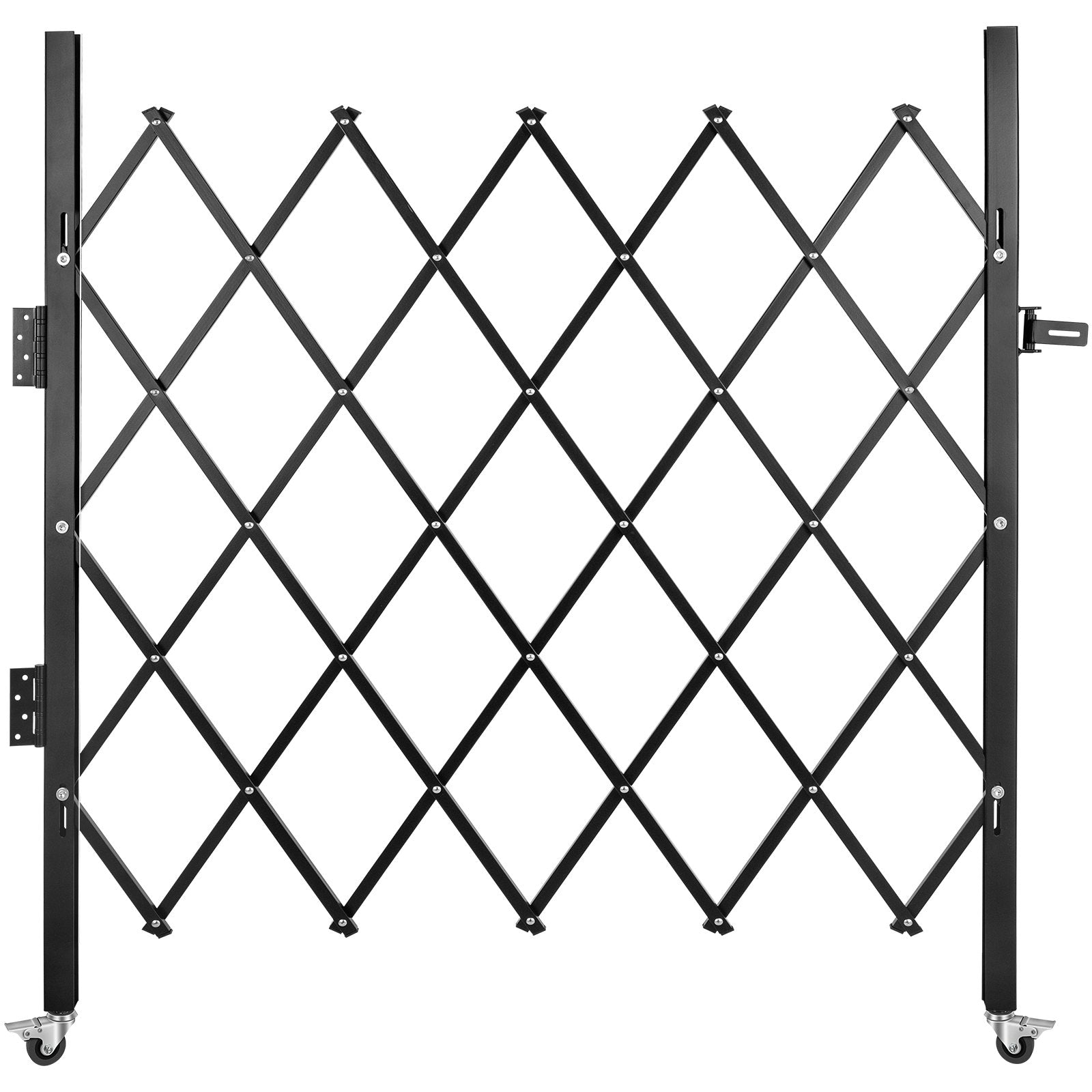 Single Folding Security Gate Folding Door Gate 48"H x 66"W Scissor Gate V952-SSFDMDM1.66X1.22MV0