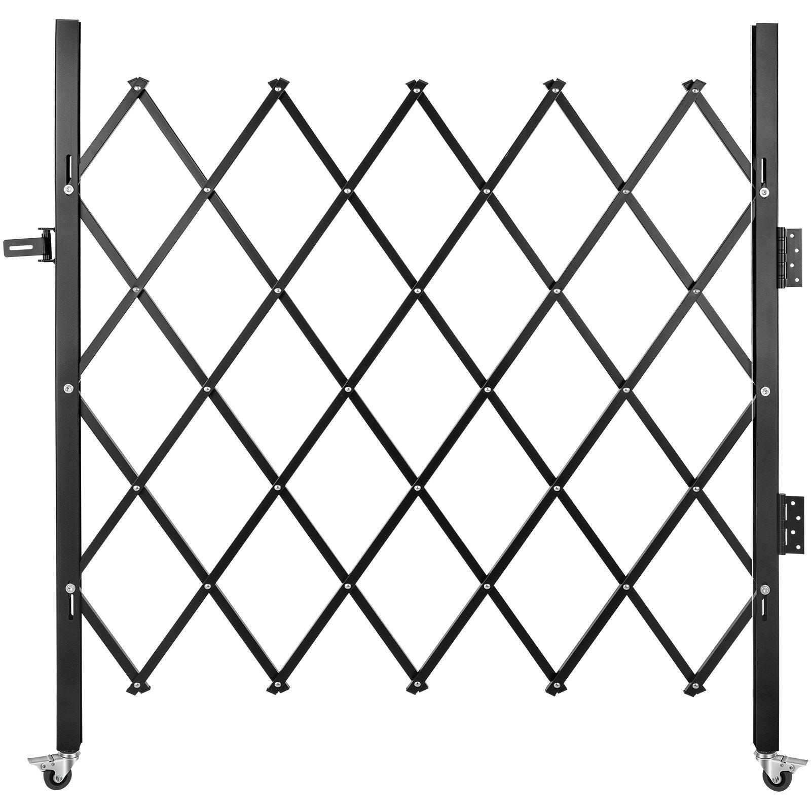 Single Folding Security Gate Folding Door Gate 48"H x 66"W Scissor Gate V952-SSFDMDM1.66X1.22MV0