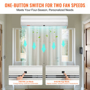 0.9m Commercial Indoor Air Curtain Super Power 2 Speeds 1528m3/h, UL Certified Wall Mounted Air Curtains for V952-SSFMJ36YCLXSL4IF0V3