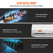 0.9m Commercial Indoor Air Curtain Super Power 2 Speeds 1528m3/h, UL Certified Wall Mounted Air Curtains for V952-SSFMJ36YCLXSL4IF0V3