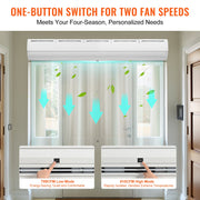 1.5m Commercial Indoor Air Curtain Super Power 2 Speeds 2547m3/h, UL Certified Wall Mounted Air Curtains for V952-SSFMJ60YCLXSS79SQV3
