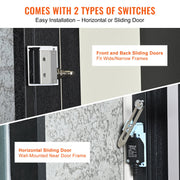 1.5m Commercial Indoor Air Curtain Super Power 2 Speeds 2547m3/h, UL Certified Wall Mounted Air Curtains for V952-SSFMJ60YCLXSS79SQV3