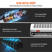 0.9m Commercial Indoor Air Curtain Super Power 2 Speeds 2038m3/h, UL Certified Wall Mounted Air Curtains for V952-SSFMJGLS36YCE0AT4V3