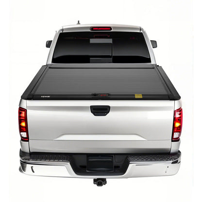 Retractable Tonneau Cover, 5.5 ft Hard Retractable Tonneau Cover with Built-in Drainage Pipe for 2021-2024 V952-SSHBXGZDKFORIB2N2V0