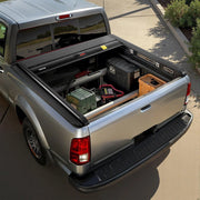 Retractable Tonneau Cover, 5.5 ft Hard Retractable Tonneau Cover with Built-in Drainage Pipe for 2021-2024 V952-SSHBXGZDKFORIB2N2V0