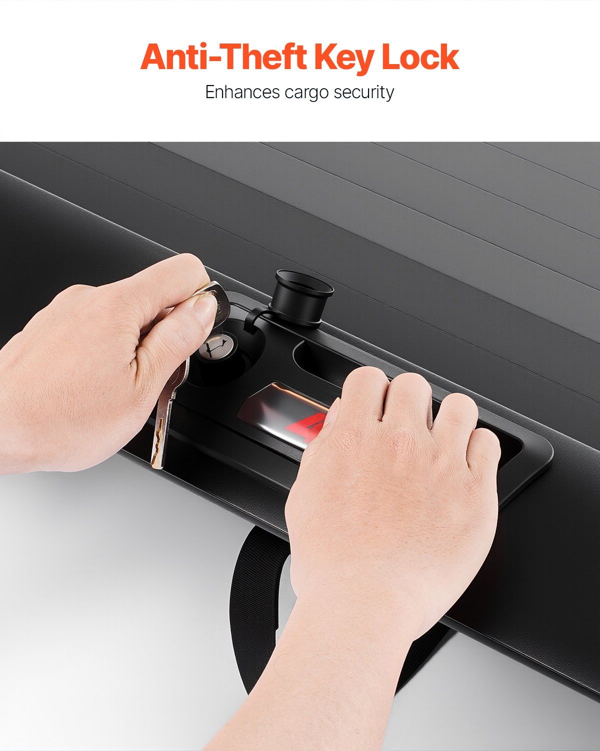 Retractable Tonneau Cover, 5.5 ft Retractable Tonneau Cover with Built-in Drainage Pipe for 2021-2024 Toyota V952-SSHBXGZDKTOYIUNRNV0