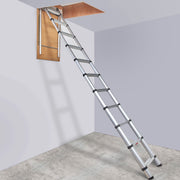 Attic Ladder Telescoping, 158.76kg Capacity, 100cm x 59.94cm,Multi-Purpose Aluminium Extension, Lightweight V952-SSKKSGLTLHJ3RSMJGV0
