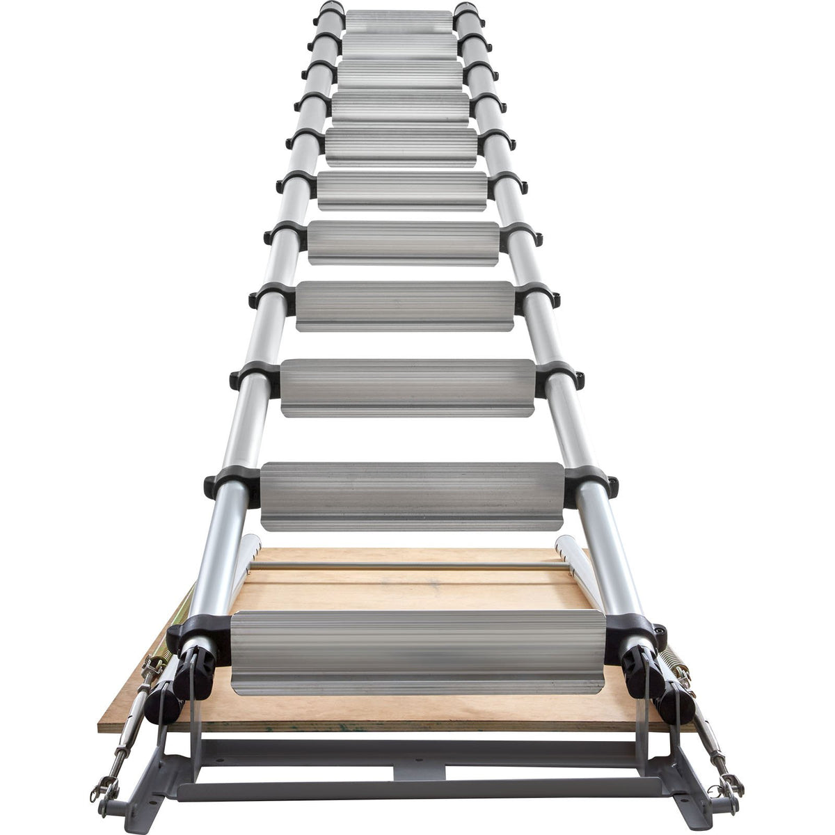Attic Ladder Telescoping, 158.76kg Capacity, 100cm x 59.94cm,Multi-Purpose Aluminium Extension, Lightweight V952-SSKKSGLTLHJ3RSMJGV0
