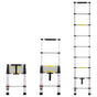 Telescoping Extension Ladder 8.5FT One-button Retraction 375 LBS Capacity V952-SSLTNLSLK85FO00LTV0