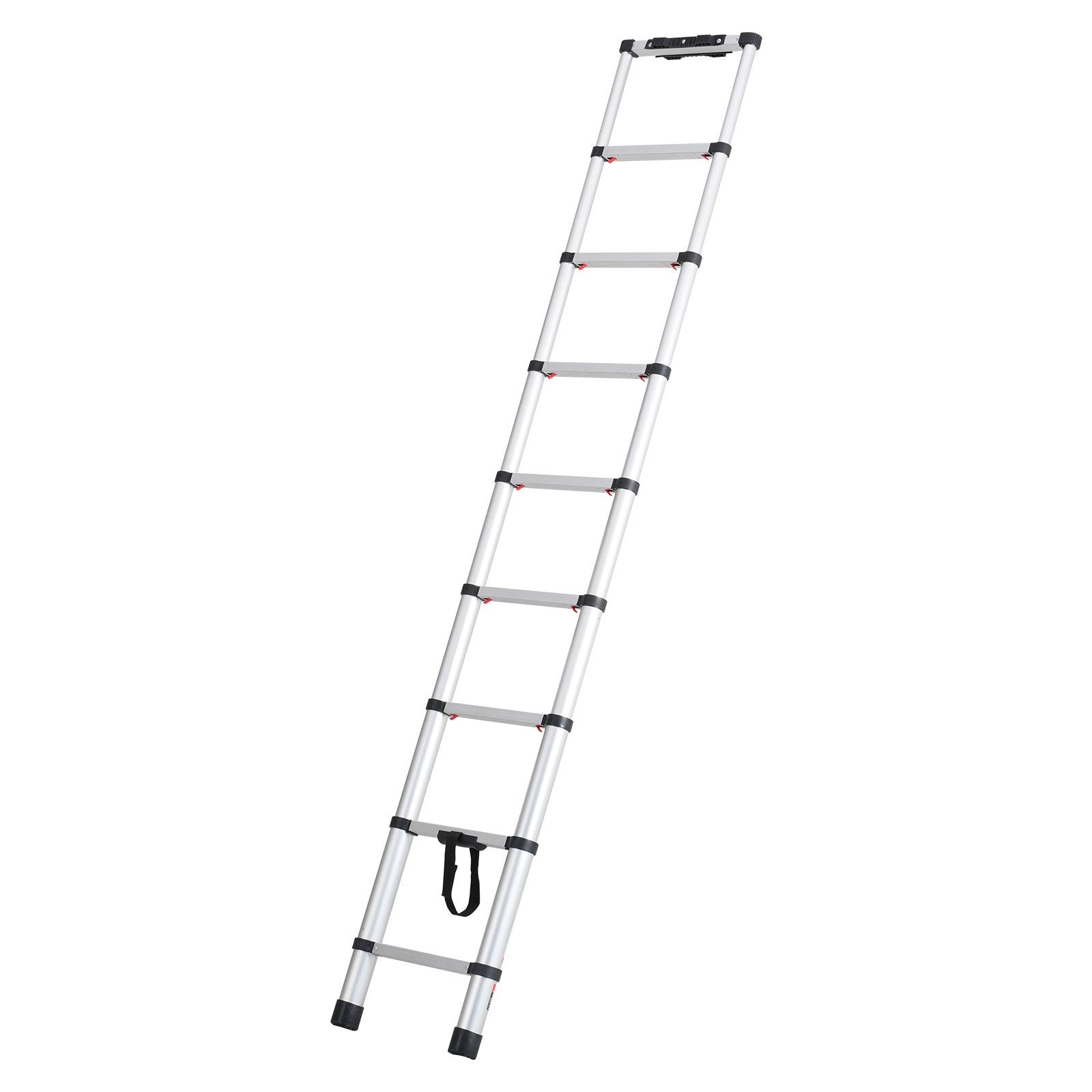 Telescoping Extension Ladder 8.5FT One-button Retraction 375 LBS Capacity V952-SSLTNLSLK85FO00LTV0