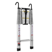 Telescoping Extension Ladder 16.5FT Multi-button Retraction 419 LBS V952-SSLTQLHJK16509O6XV0
