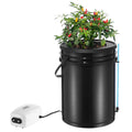 DWC Hydroponics Grow System Deep Water Culture with Top Drip 1 Bucket 20L V952-SSSPXT1T8INKXKB8IV3