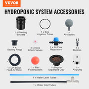 DWC Hydroponics Grow System Deep Water Culture with Top Drip 1 Bucket 20L V952-SSSPXT1T8INKXKB8IV3
