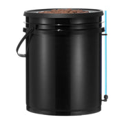 DWC Hydroponics Grow System Deep Water Culture with Top Drip 1 Bucket 20L V952-SSSPXT1T8INKXKB8IV3