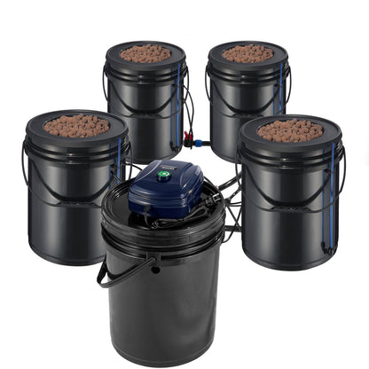 RDWC Hydroponics Grow System, Hydroponic Growing Kit with Top Drip, Recirculating Deep Water Culture 4 V952-SSSPXT41T8INE1FIBV3