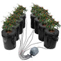 DWC Hydroponics Grow System Deep Water Culture 8 Buckets with Air Pump V952-SSSPXTYX8110VT55FV3