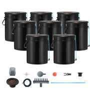 DWC Hydroponics Grow System Deep Water Culture 8 Buckets with Air Pump V952-SSSPXTYX8110VT55FV3