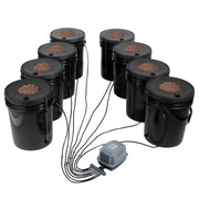 DWC Hydroponics Grow System Deep Water Culture 8 Buckets with Air Pump V952-SSSPXTYX8110VT55FV3
