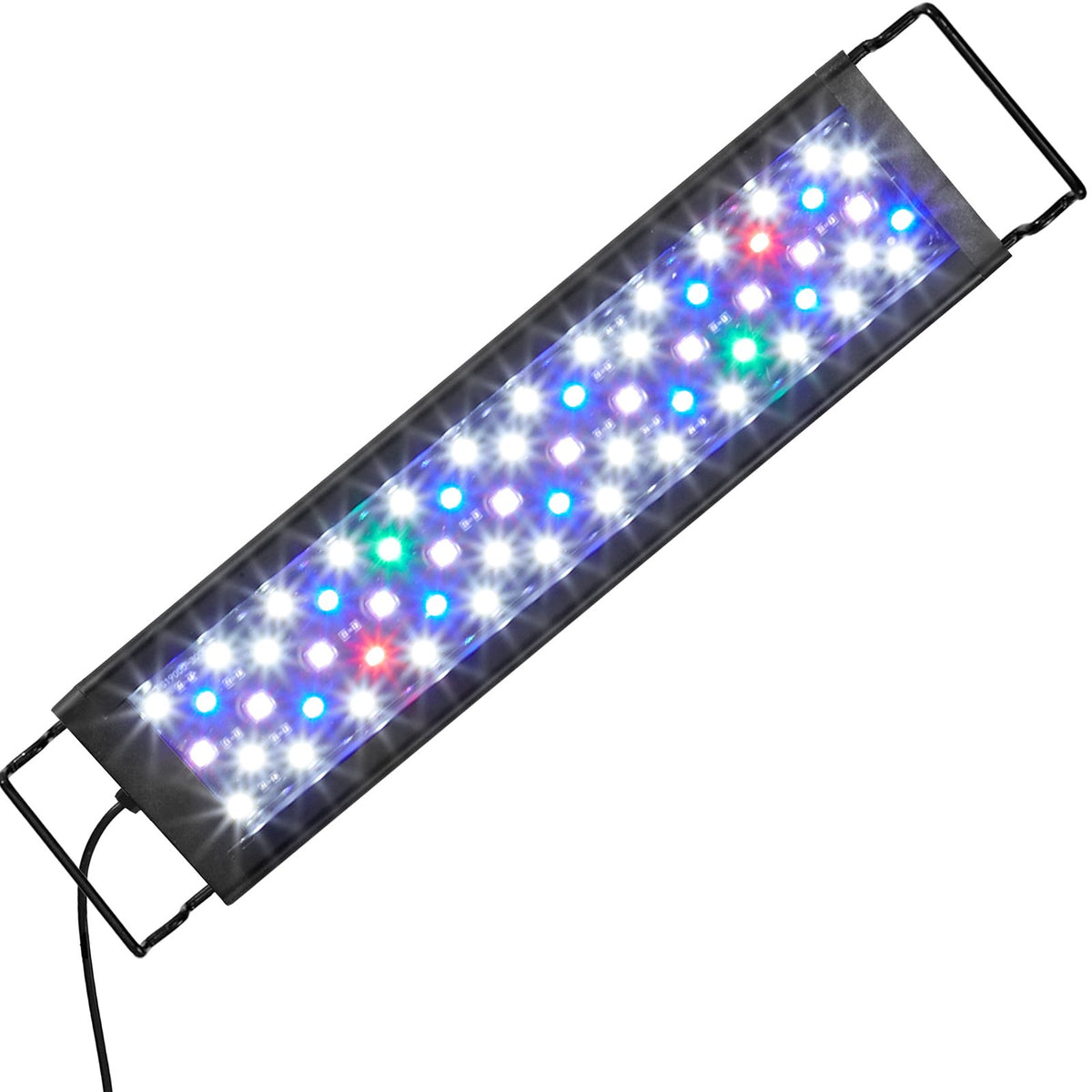 Aquarium Light, 14W Full Spectrum Fish Tank Light with 24/7 Natural Mode, Adjustable Timer & 5-Level V952-SSSSZXD1218YFXWB0V3