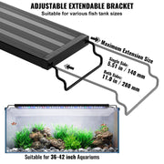 Aquarium Light 26W Full Spectrum Aquarium LED Lights for 36"-42" Fish Tank V952-SSSSZXD3642YE3XKLV3