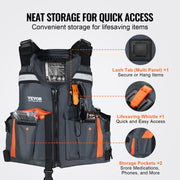 Life Vest for Watersports (PFD), Life Jacket with Waterproof Nylon & 96N Buoyancy, Life Vest/Jacket for Any V952-SSYDJSYFPFTEKCOZ4V0