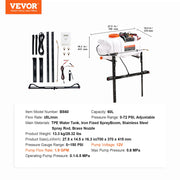 ATV Sprayer 60 L/15.9 Gal ATV/UTV Spot Sprayer with A Nozzle Boom 1.9 GPM V952-STCPWQ15JL60UTRA7V9