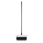 Rolling Lawn Aerator, 435mm Heavy-Duty Manual Rolling Aerator Lawn with Detachable Handle and 27 Iron Spikes, V952-STGSJCPQQ18I7QEX2V0