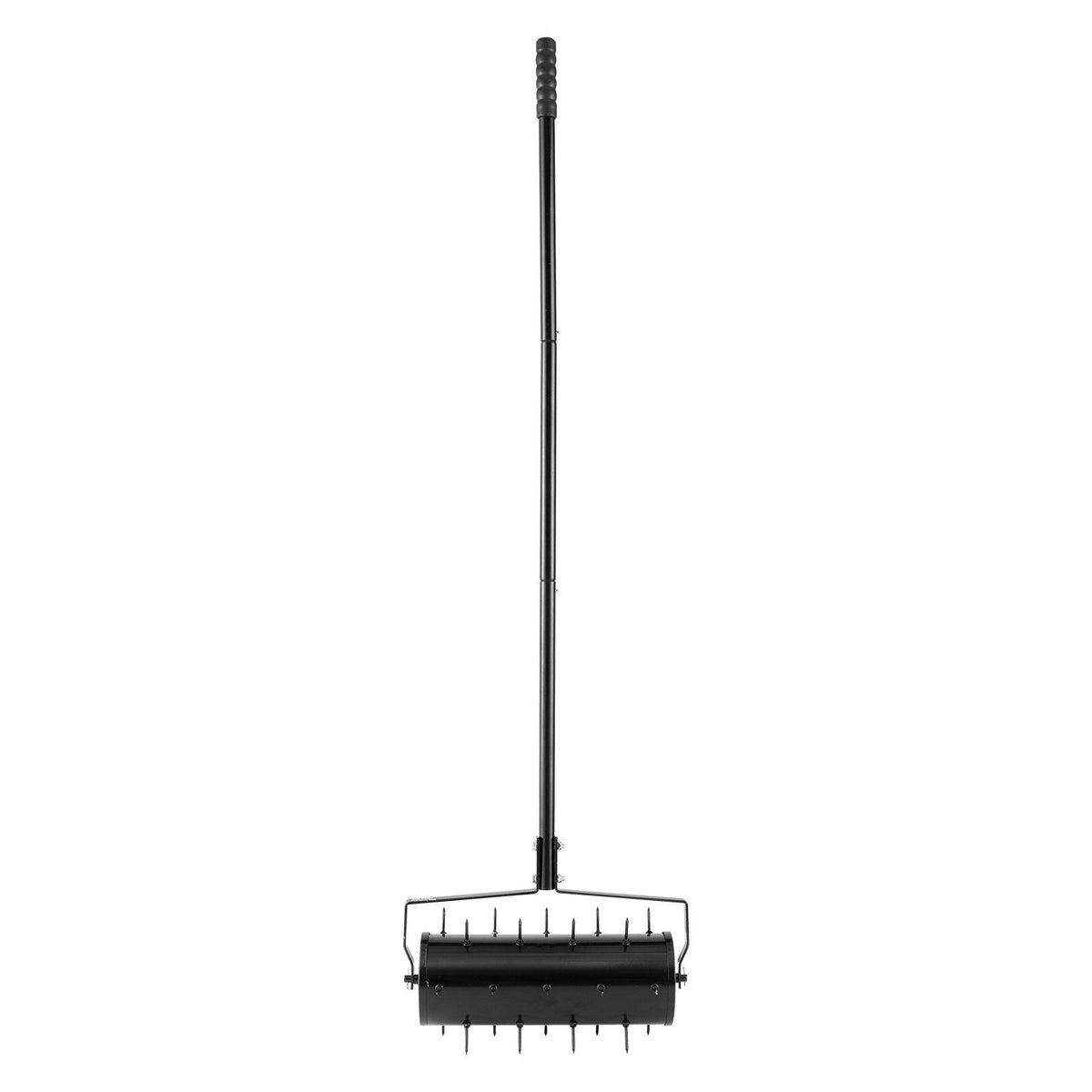 Rolling Lawn Aerator, 435mm Heavy-Duty Manual Rolling Aerator Lawn with Detachable Handle and 27 Iron Spikes, V952-STGSJCPQQ18I7QEX2V0