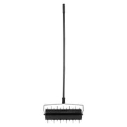 Rolling Lawn Aerator, 525mm Heavy-Duty Manual Rolling Aerator Lawn with Detachable Handle and 33 Iron Spikes, V952-STGSJCPQQ21IUVKE8V0