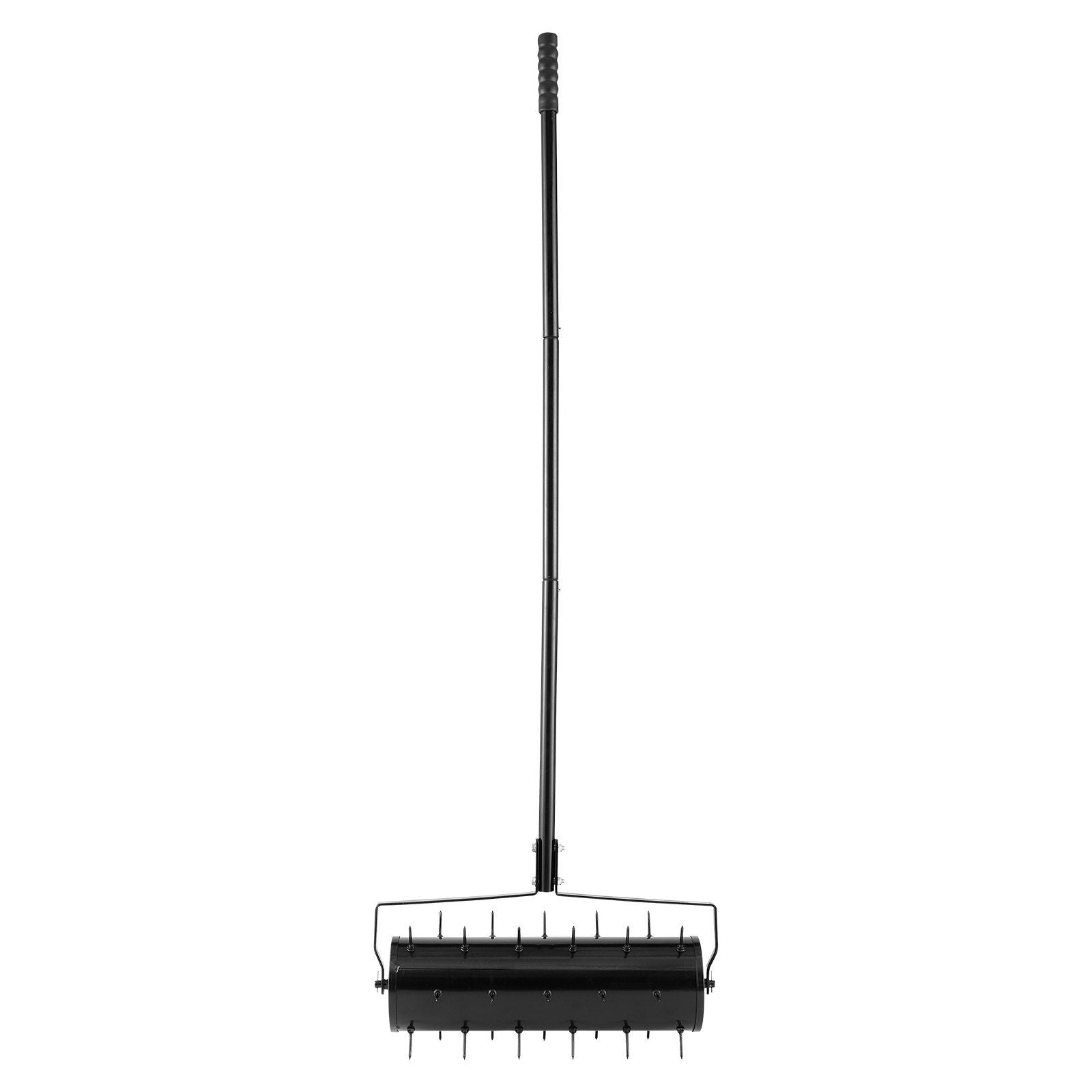 Rolling Lawn Aerator, 525mm Heavy-Duty Manual Rolling Aerator Lawn with Detachable Handle and 33 Iron Spikes, V952-STGSJCPQQ21IUVKE8V0