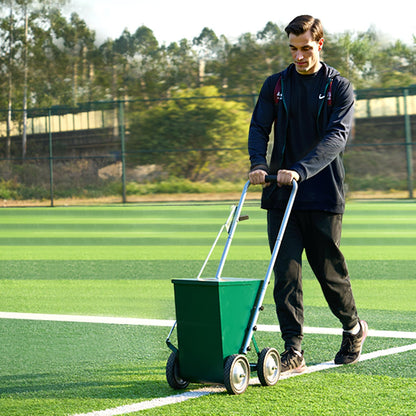 Dry Line Marker 4-Wheel 50 or 100 mm Lines Heavy Duty Steel Chalker 22.7kg V952-STHXJPFS4L505OSAJV0
