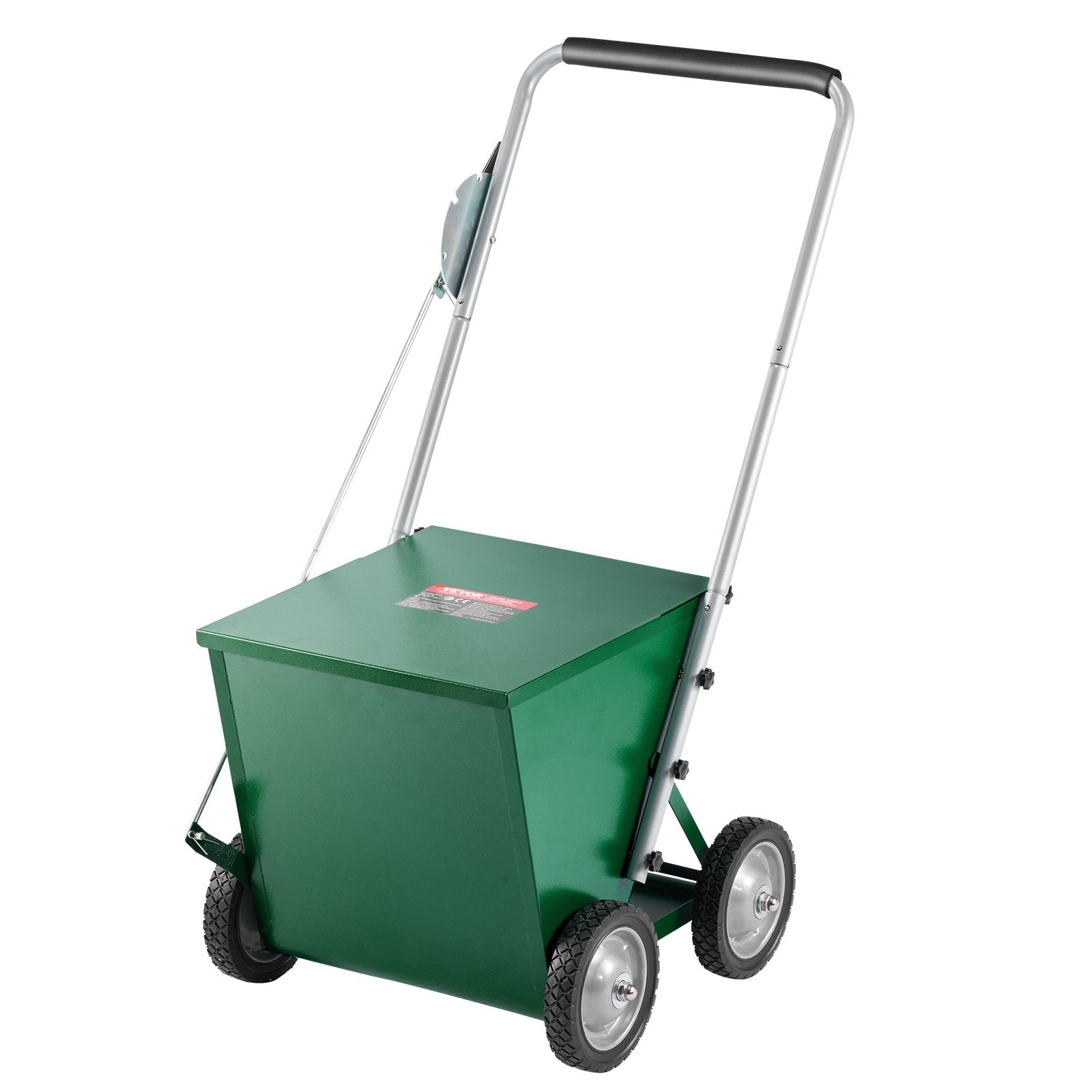 Dry Line Marker 4-Wheel 50 or 100 mm Lines Heavy Duty Steel Chalker 29.5kg