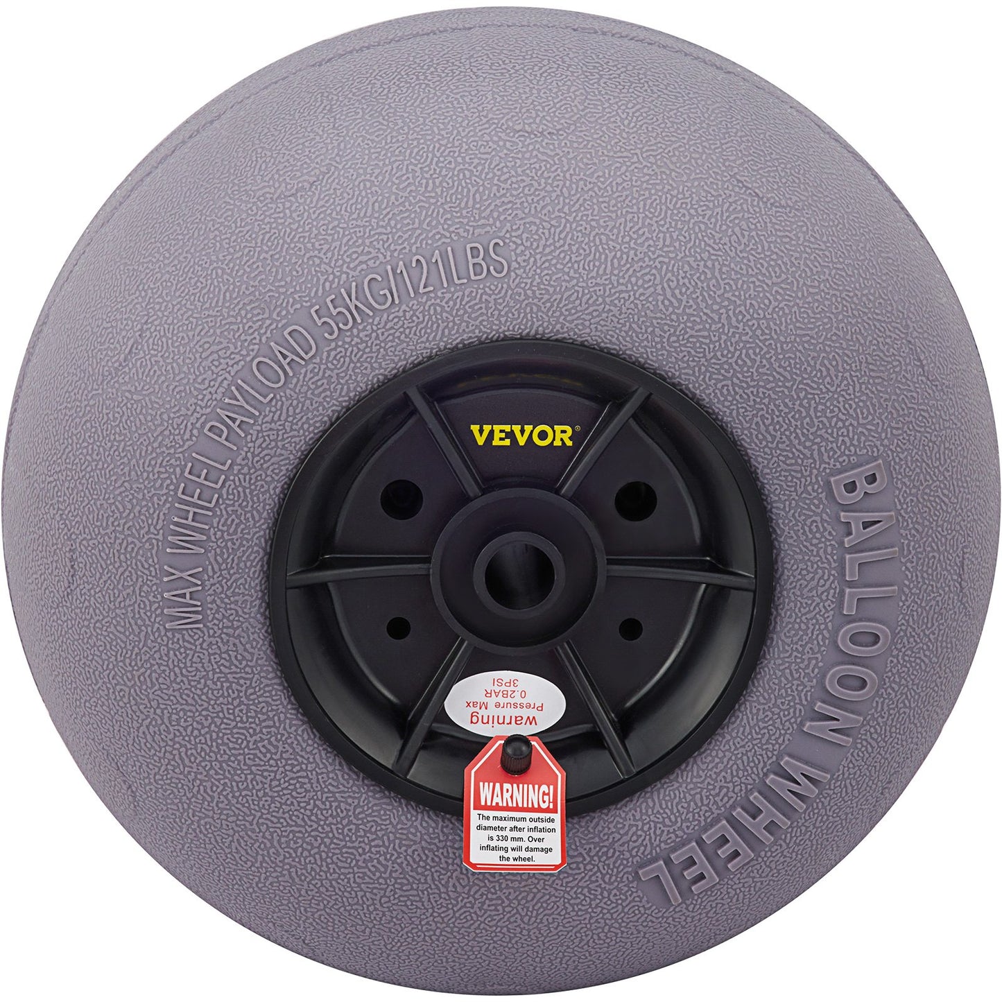 Balloon Beach Wheels Replacement Beach Tires 13" TPU 121 LBS Load Capacity V952-STLYCBDDWC12QYXY9V0