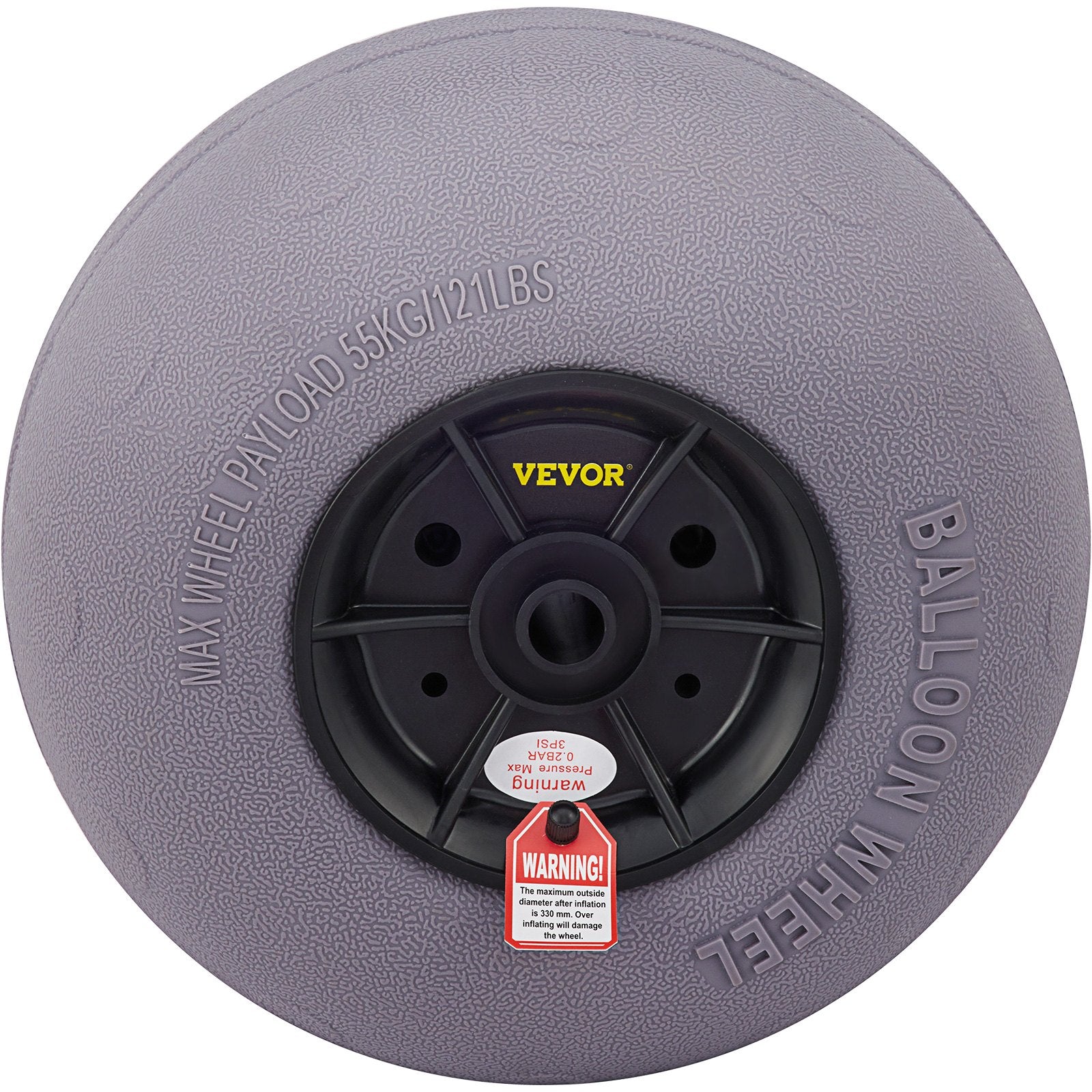 Balloon Beach Wheels Replacement Beach Tires 13" TPU 121 LBS Load Capacity V952-STLYCBDDWC12QYXY9V0