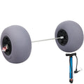Beach Balloon Wheels, 13" Sand Tires with 32" Stainless Steel Axle, TPU Cart Tires for Kayak Dolly, Canoe V952-STLYCDZCBDD124PPJV0