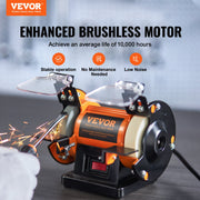 Jewelry Polisher, Bench Grinder Polishing & Buffing Machine, 3590RPM Bench Lathe Polisher with 1 Wool Wheel & V952-STPGJ32850RPMUEBNV3