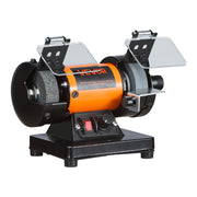 Bench Buffer Polisher, 8300-10600 RPM Adjustable Speed, Polishing & Buffing Machine with Grinding, Fiber, and V952-STPGJWSDJ328B4CUJ001V3