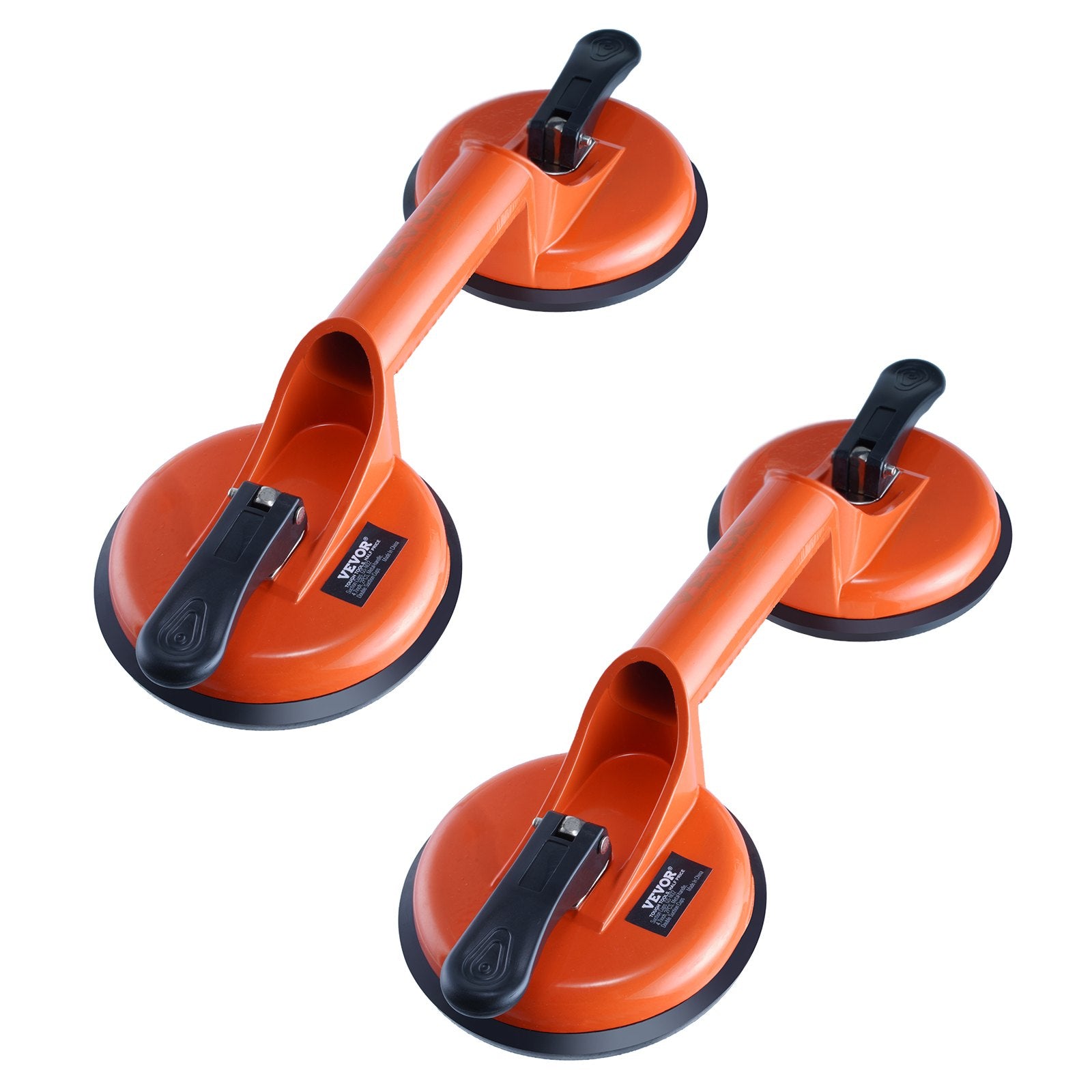 Glass Suction Cup, 119 mm 2 Pack 150 kg Load Capacity, Vacuum Suction Cup with Aluminum Handle, Heavy Duty V952-STXPJSSB2J47WWWF0V0