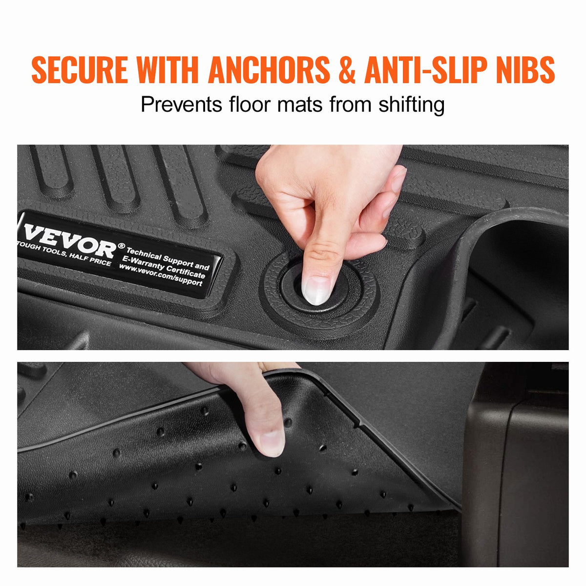 Automotive Floor Mats Fits Toyota RAV4 (Not for Hybrid or Prime) 2019-2024 V952-SUVDBDFTRAV46AZ27V0