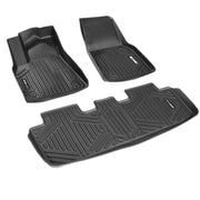 Automotive Floor Mats Fits for Tesla Model Y 2021-2024 3 pcs TPE Liners V952-SUVDBDTSLMODYIWUMV0