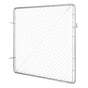 Chain Link Fence Gate, 70 x 72 in, Adjustable Chain Link Fence Panel, Fit 3 ft (W) x 4 ft (H) Garden Fence V952-SWHYM7072INCM7PVRV0