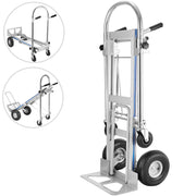 Aluminum Hand Truck 3 in 1 Folding Hand Truck Convertible Hand Truck and Dolly V952-SX-3IN1LHJZDC0001V0