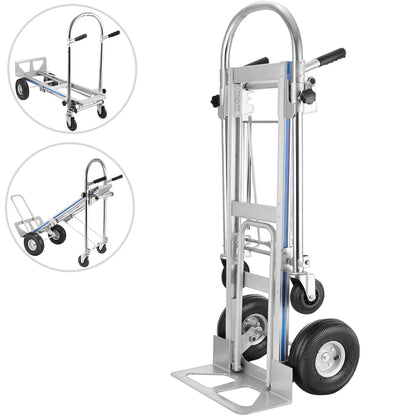 Aluminum Hand Truck 3 in 1 Folding Hand Truck Convertible Hand Truck and Dolly V952-SX-3IN1LHJZDC0001V0