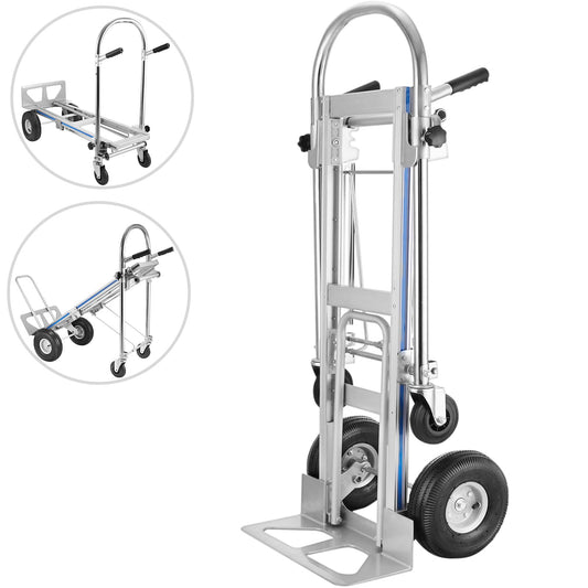 Aluminum Hand Truck 3 in 1 Folding Hand Truck Convertible Hand Truck and Dolly V952-SX-3IN1LHJZDC0001V0