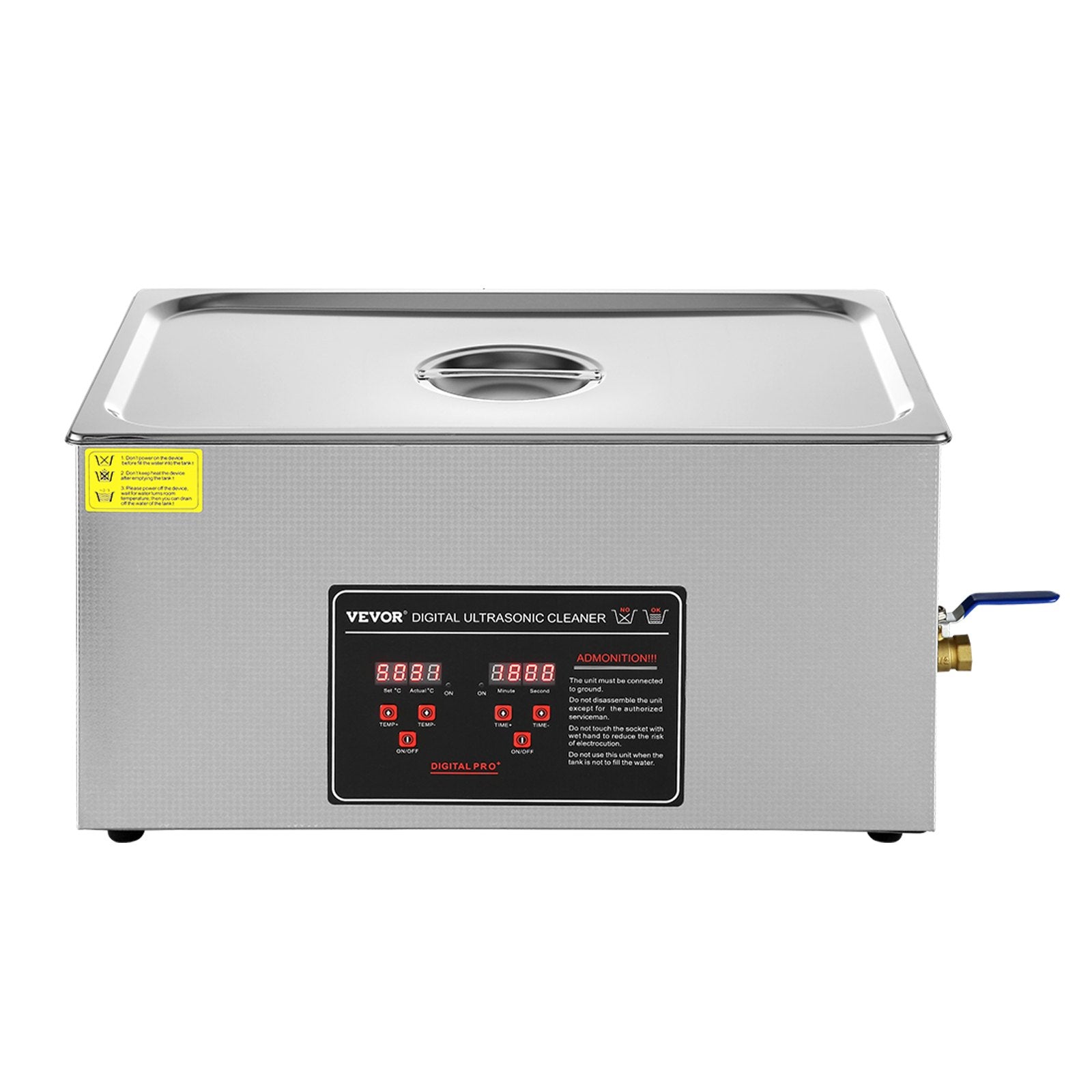22L Ultrasonic Cleaner with Timer Heating Machine Digital Sonic Cleaner V952-SXCSBQXJ22L0V8PINV3