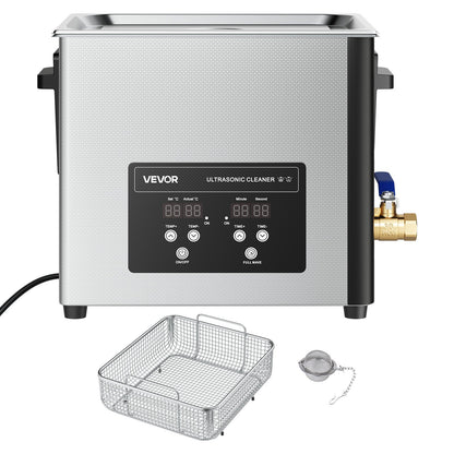 15L Ultrasonic Cleaner, Professional Ultrasonic Cleaner Machine with Cleaning Basket & Digital Display, 240W V952-SXJJKCSBQXJ1D0UAJ001V3