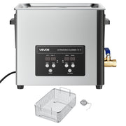 10L Ultrasonic Cleaner, Professional Ultrasonic Cleaner Machine with Cleaning Basket & Digital Display, 180W V952-SXJJKCSBQXJ1SKJLQ001V3